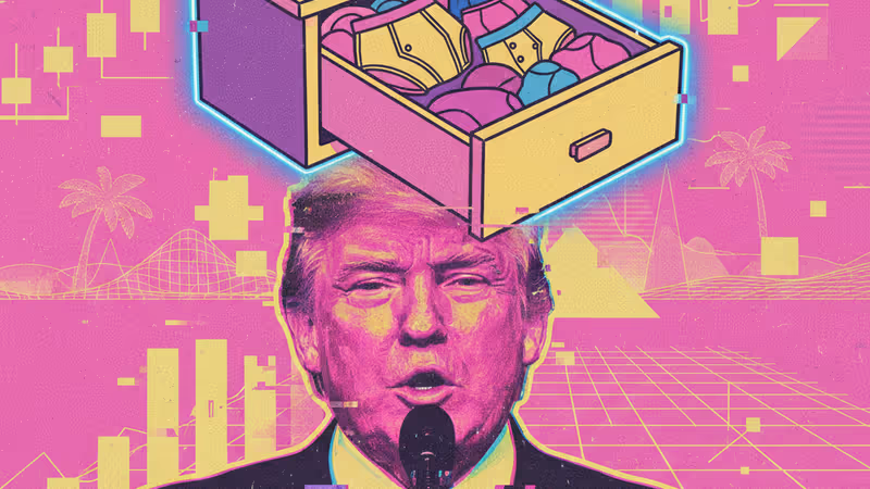 경제 연설을 뒤흔든 '속옷 서랍' 발언: 트럼프의 예측불가능한 커뮤니케이션, 그 전략적 의미는?