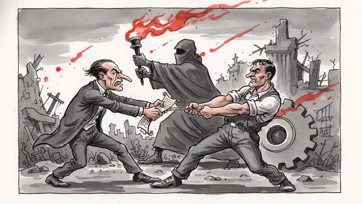 橋が結ぶ、制裁の向こう側