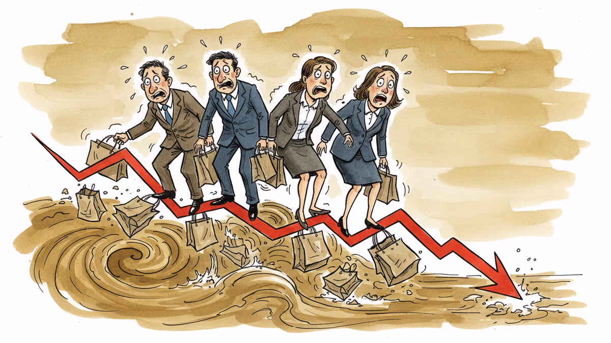 中国上場企業の4社に1社が赤字転落、消費低迷が企業収益を直撃