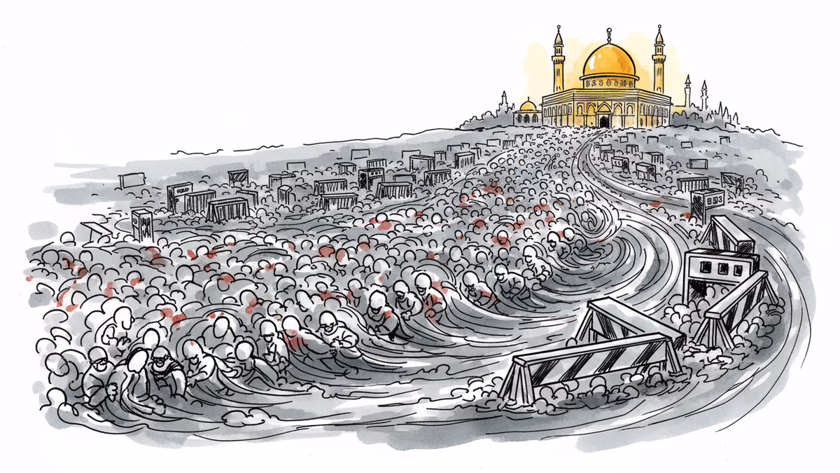 100,000 Worshippers Defy Israel's 10,000 Limit at Al-Aqsa During Ramadan