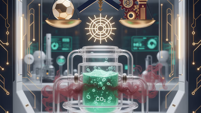 中國科學家研發之二氧化碳合成澱粉實驗裝置