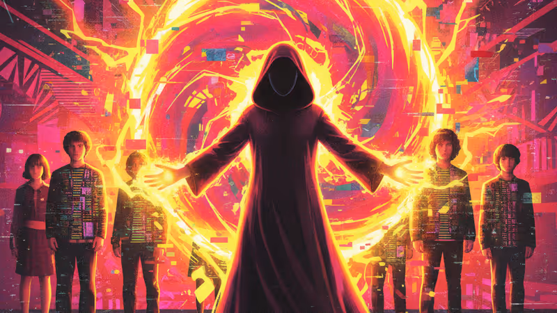 怪奇物語完結篇預告中的經典紅色風暴與主角身影