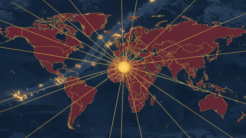 Snowy Crans-Montana ski resort with emergency vehicle lights