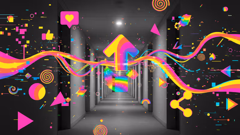 暗い部屋でノートパソコンを見る人の緊迫した表情と背後の不穏な影