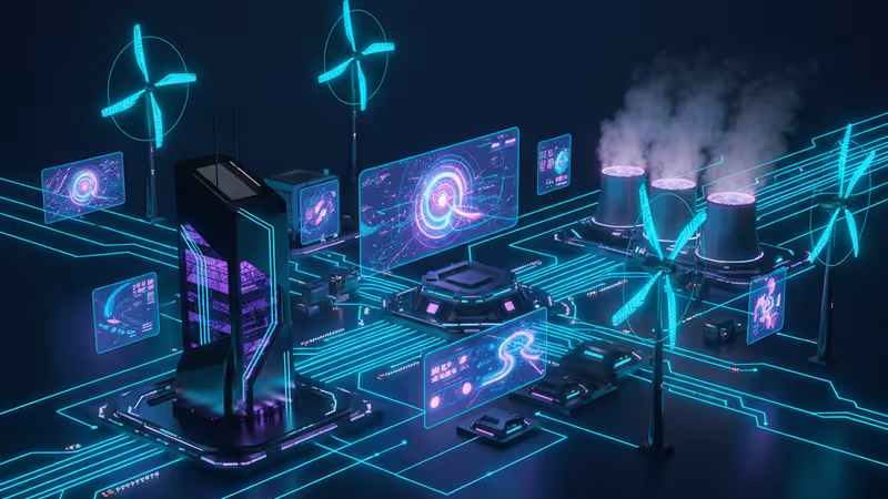 次世代エネルギーとAIインフラが融合する未来の風景