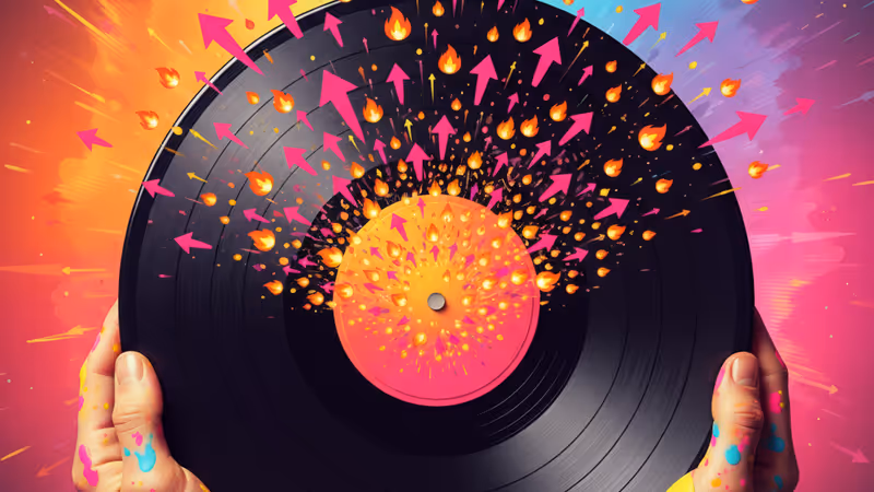 浮動在數位空間中的葛萊美獎入圍專輯封面