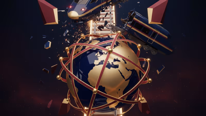 スペイン南部で発生した高速鉄道衝突事故の現場風景