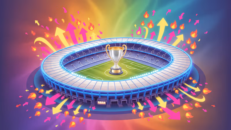 沙烏地阿拉伯吉達國王阿卜杜拉體育城體育場內景，準備迎接國家德比。