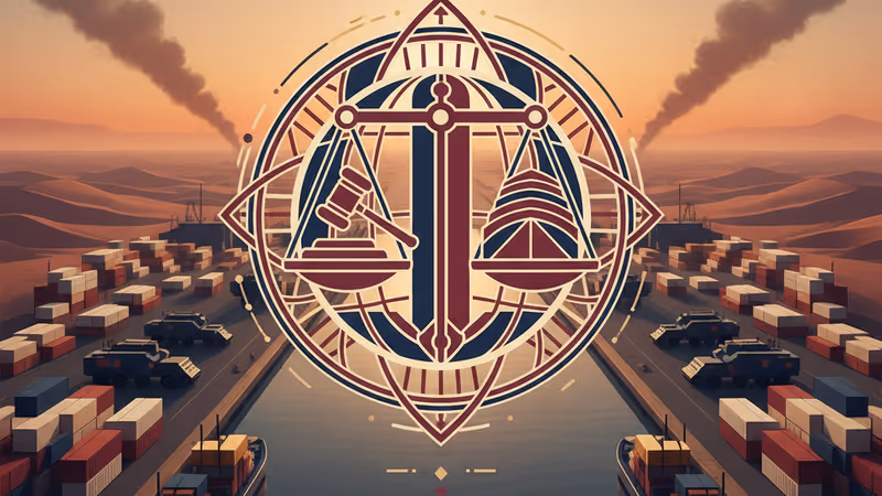 ムカッラ港で破壊された軍用車両と立ち上る煙