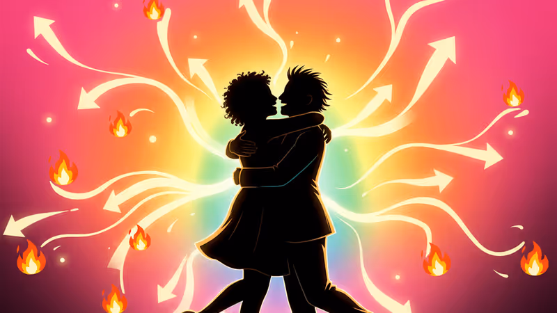 像徵化解長達25年矛盾的兩個在溫暖聚光燈下的麥克風