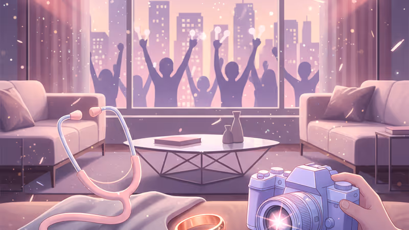 드라마 러브미의 따뜻한 분위기를 상징하는 거실 전경과 소품들