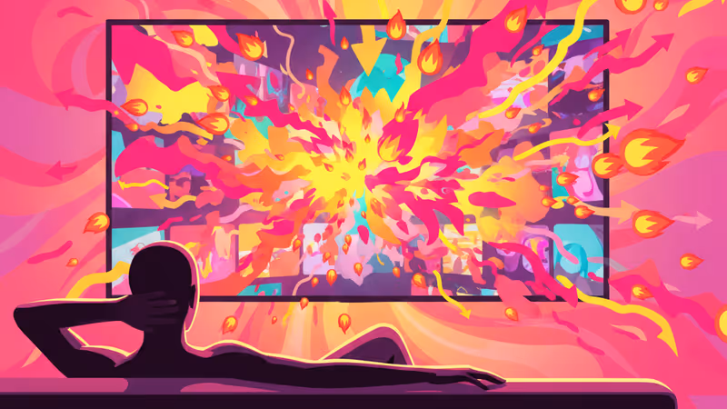 Peacock 串流平台熱門影集推薦介面