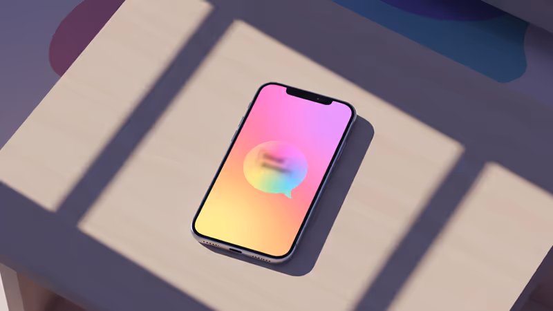 Smartphone screen showing an embarrassing accidental text