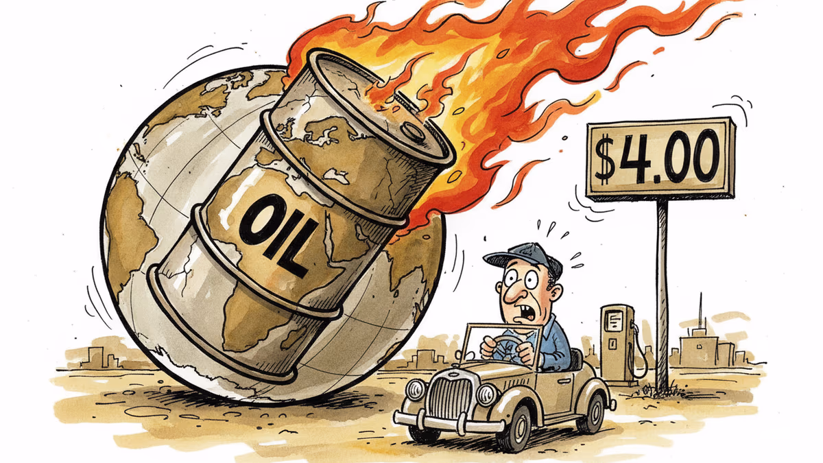 주유소 가격 4달러 돌파, 내 지갑이 위험하다