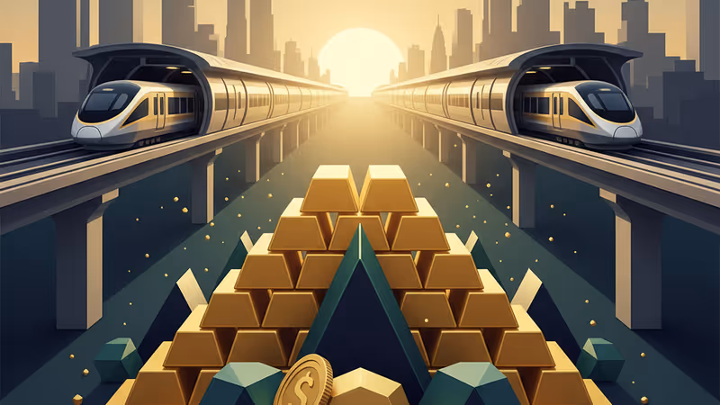 連接馬新兩國的新柔長堤與正在建設中的RTS軌道設施