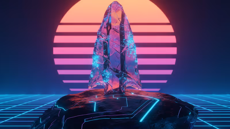 在南非遺址發現的6萬年前石英箭頭近景