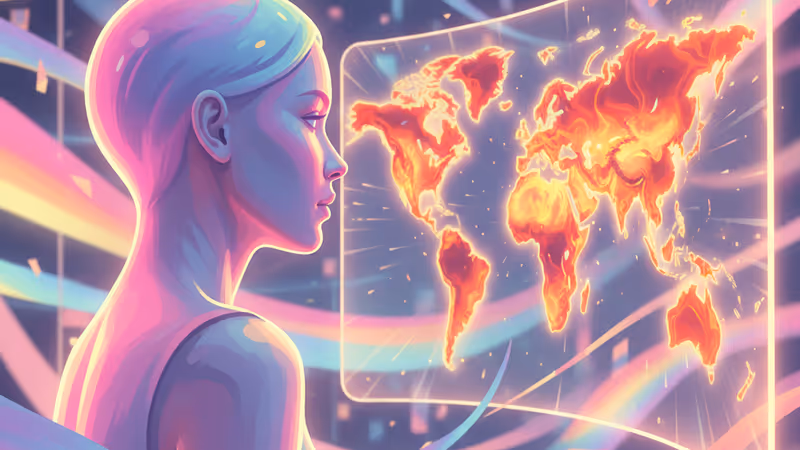 都市のシルエットと時計、ストレスを象徴するイメージ図