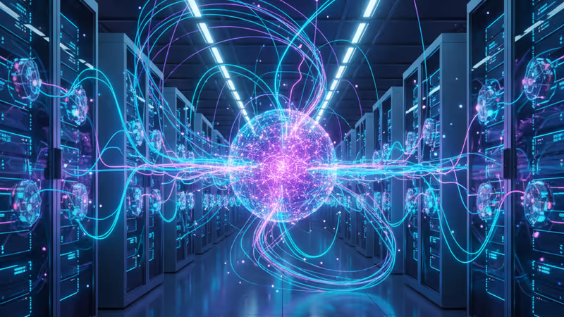 750MW 전력이 공급되는 미래형 AI 데이터 센터 내부 전경