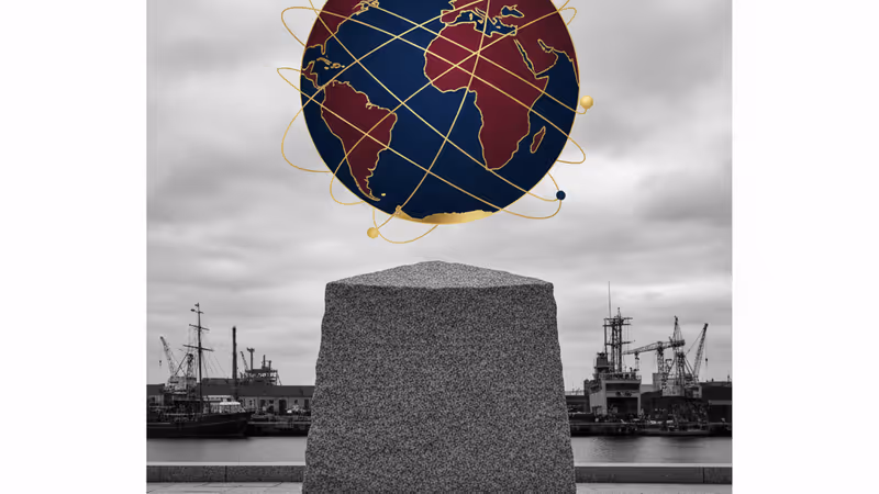 長崎盟軍戰俘紀念碑前的追悼儀式現場