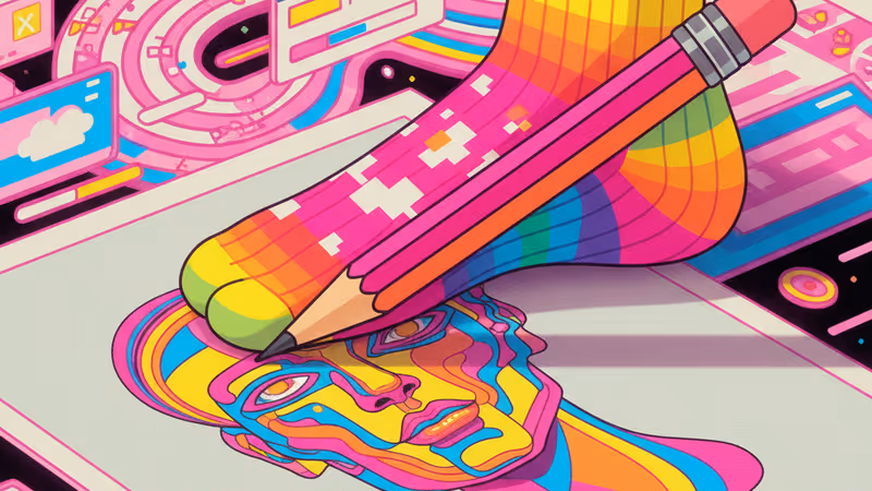 발가락으로 정교한 인물화를 그리고 있는 파테메 하마미의 모습