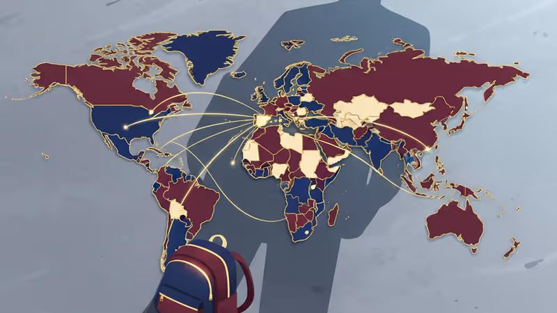 A child's backpack on a driveway symbolizing the Liam Conejo Ramos detention