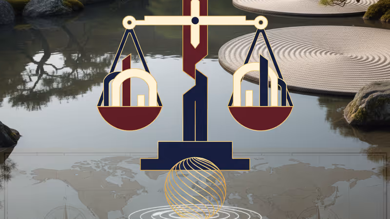 象徵和平與歷史跨越的日本傳統石橋景觀