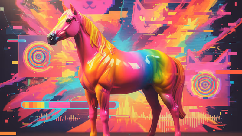 정교한 도색이 돋보이는 고가의 Breyer Horse 수집용 모델