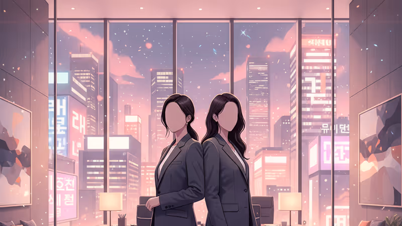 「グッド・パートナー2」のチャン・ナラとキム・ヘユンのタッグを予感させる法務事務所の風景