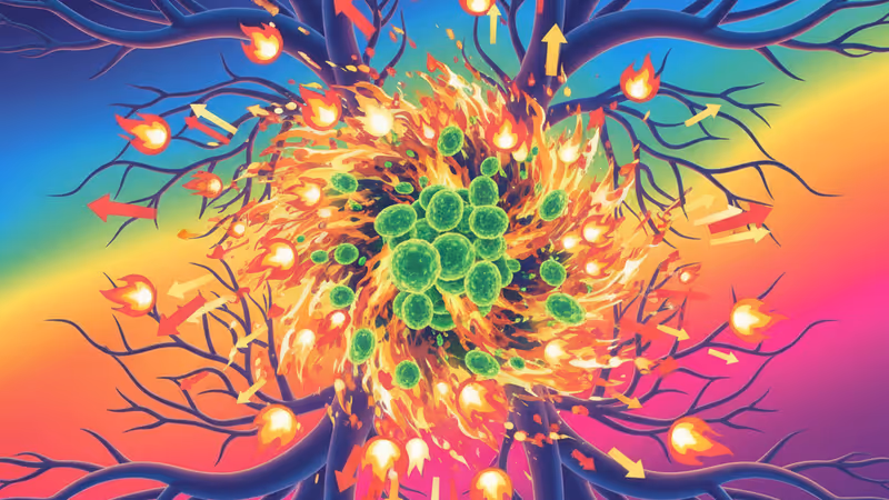 Microscopic visualization of aggressive bacteria