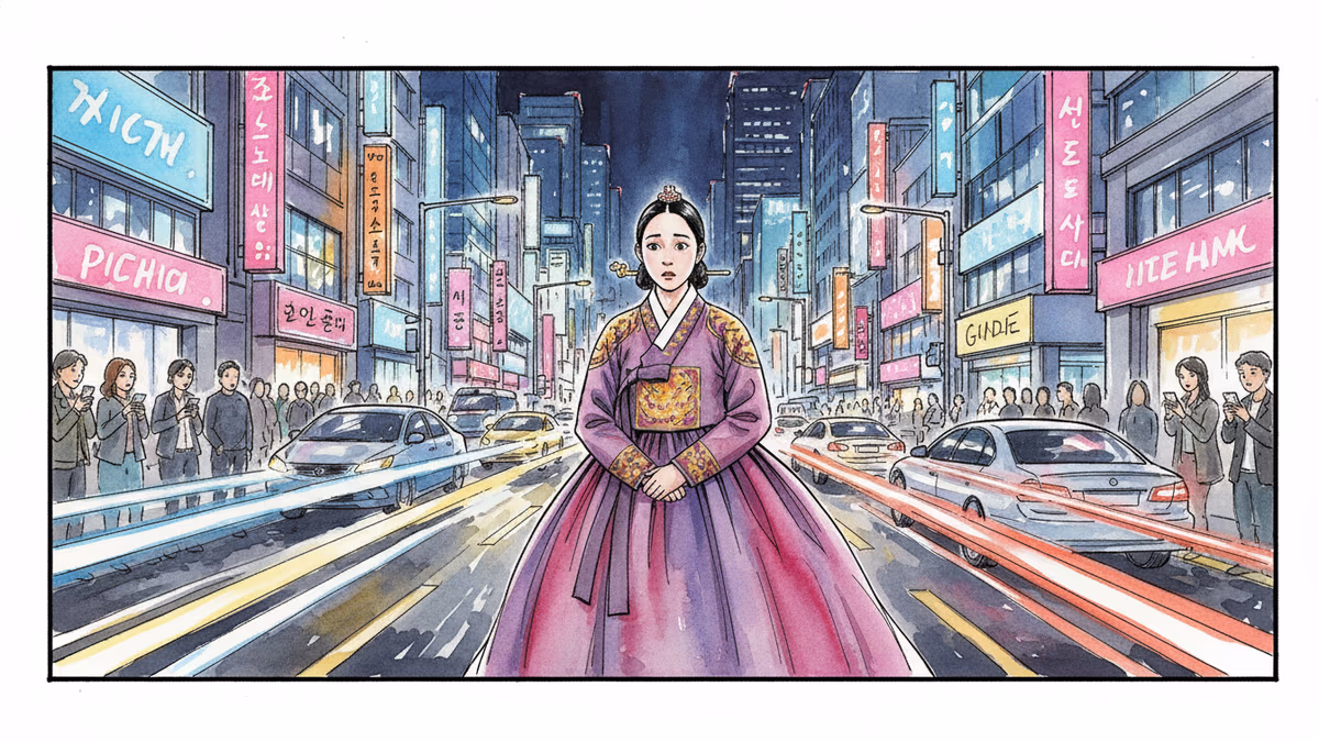 朝鮮時代の悪女が現代ソウルに転生——SBSファンタジー『My Royal Nemesis』始動