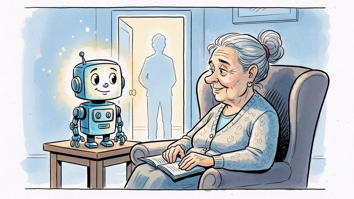ロボットが母を救った日：AIが介護を変える