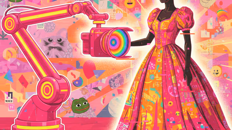 ゴールデングローブ賞のレッドカーペットに設置されたGlamBOTカメラの様子