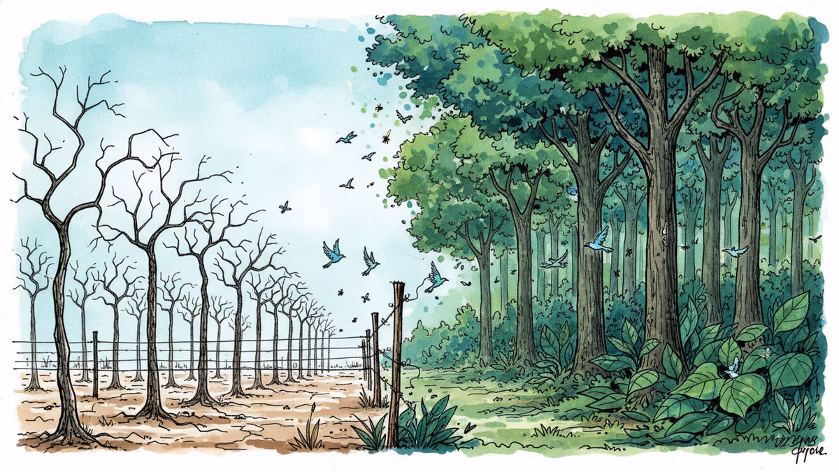 나무 1조 그루, 심는 것만으로는 부족하다