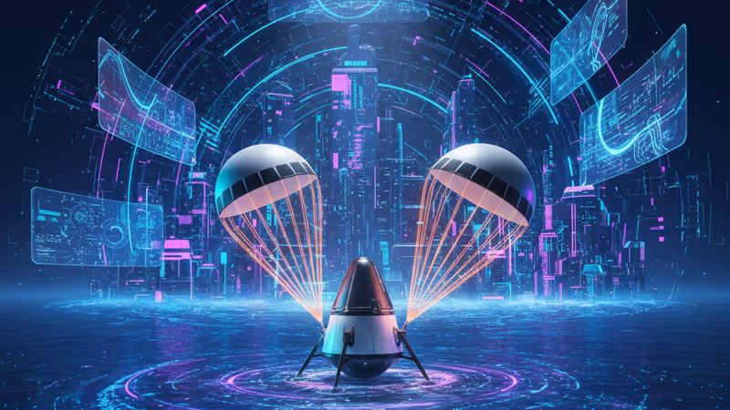 SpaceX 太空船深夜安全濺落於太平洋海域