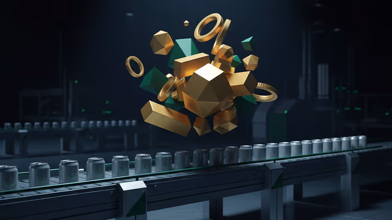 AB InBevの米国金属容器工場の自動化された製造ライン