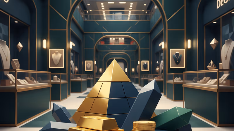 Interior view of a modern shopping mall in an inland Chinese city