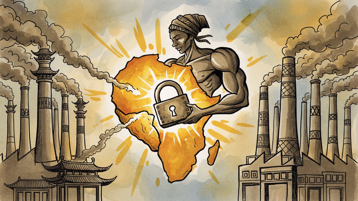 非洲「礦物武器化」：中國供應鏈的隱形地雷