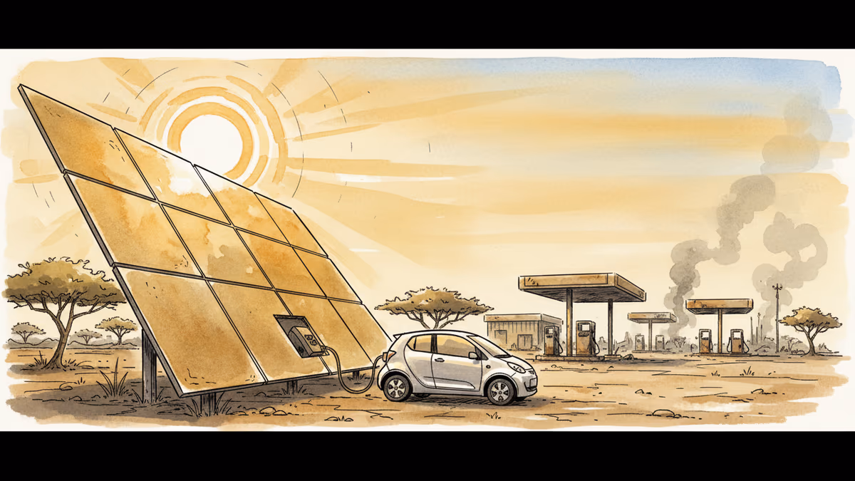 아프리카 전기차 혁명, 2040년이면 내연기관보다 싸진다