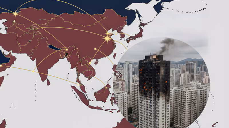 香港・大埔の大火、159人の死者が問う「住まいの危機」の根深さ