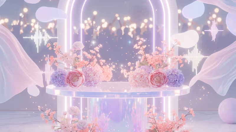 春の雰囲気漂うカフェの風景と柔らかな日差し