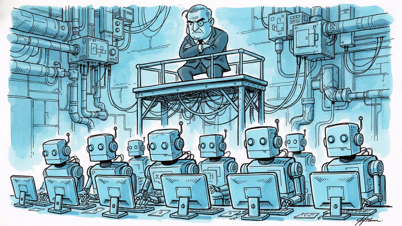 AIエージェントチーム時代の到来：ソフト株暴落の裏で進む静かな革命