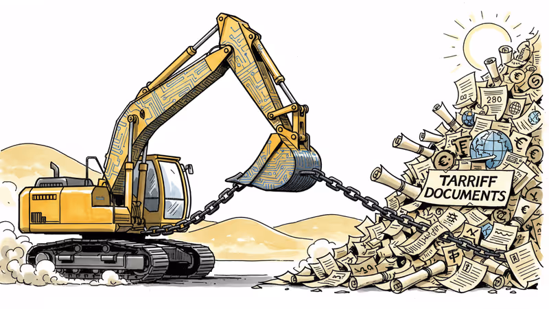 AI拯救重機巨頭：關稅風暴中的逆勢成長術