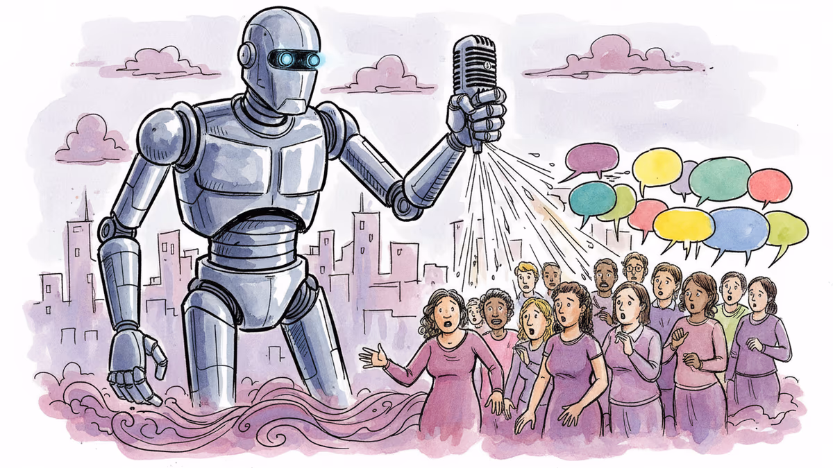 AI가 우리의 목소리를 훔치고 있다