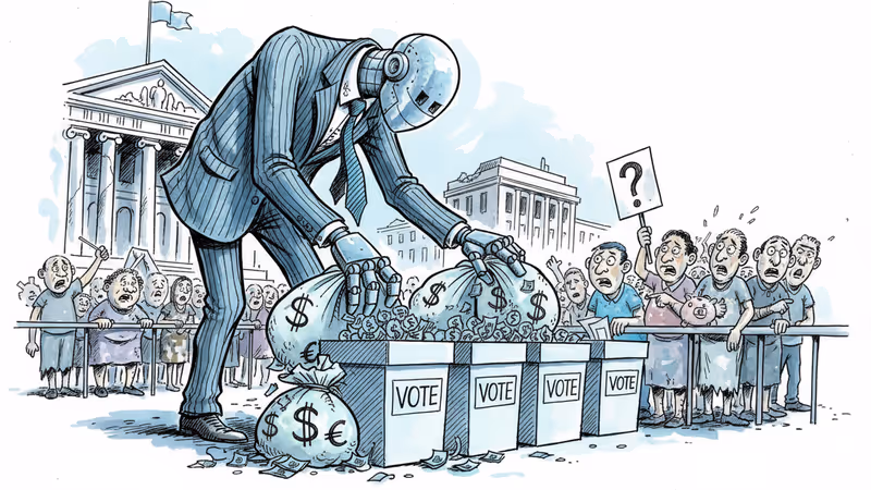 AI 업계, 암호화폐 선거 전략 따라한다... 2026년 중간선거 조준