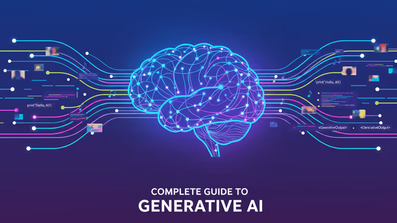 The Complete Guide to Generative AI: A Practical Handbook for Beginners