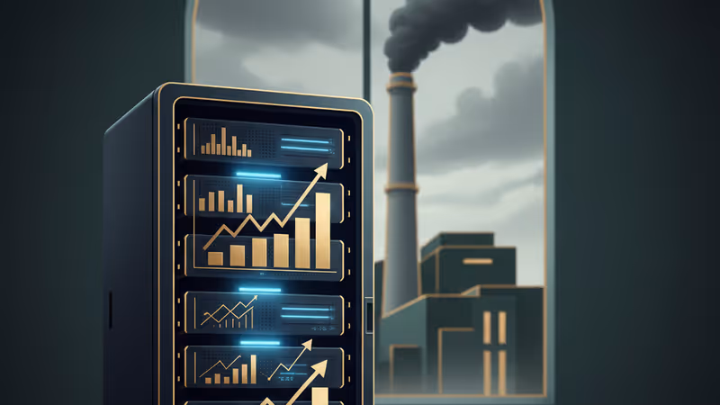 AI's Insatiable Thirst for Power Is Reviving Fossil-Fuel Plants