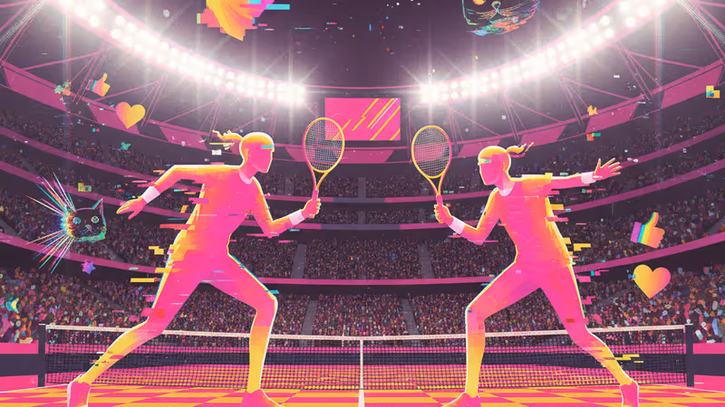 인천 인스파이어 아레나에서 열린 시범경기 중 카를로스 알카라스와 야닉 시너의 모습