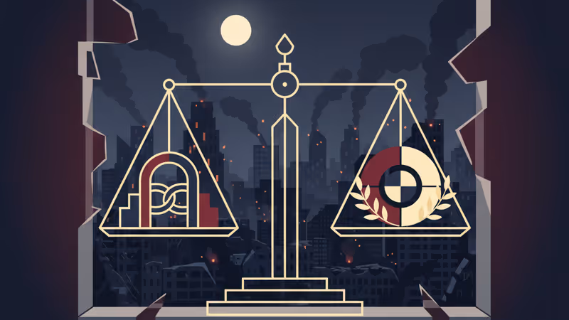 The skyline of Aleppo during intense nighttime shelling