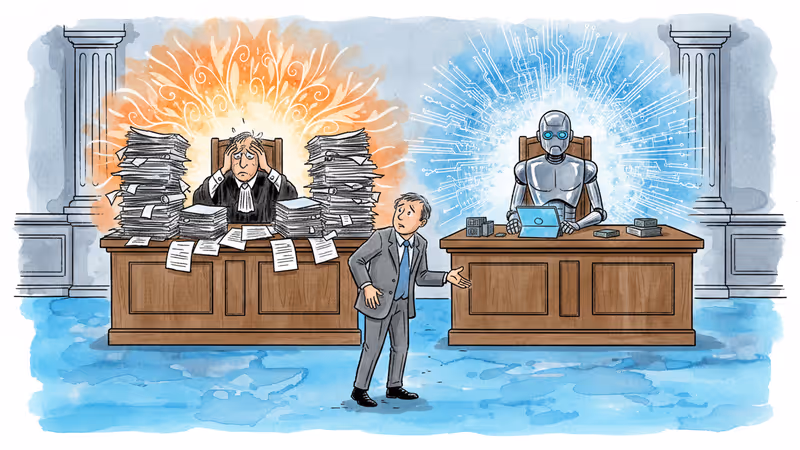前最高法院院長開發AI法官：司法制度的數位革命
