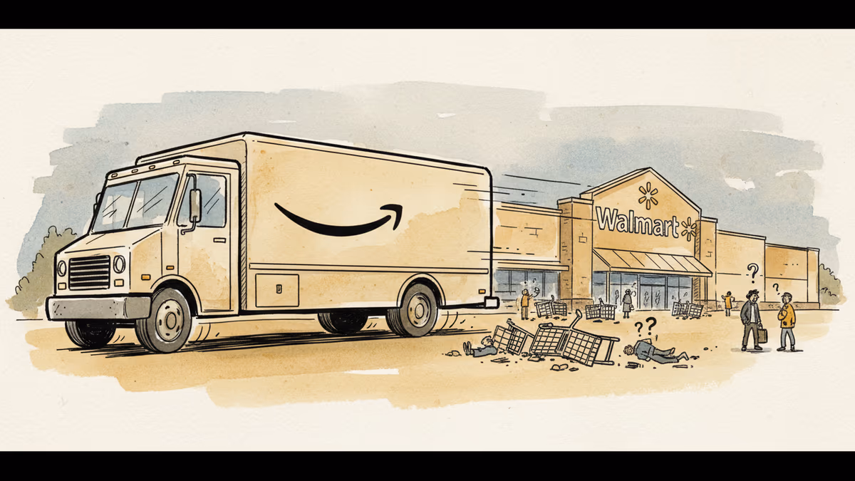 亞馬遜首次超越沃爾瑪成為零售業霸主